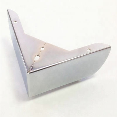 China L Art-Metallsofa-Bein-Chrome-Platte L150*L150 für Hauptmöbel-Dekoration fournisseur
