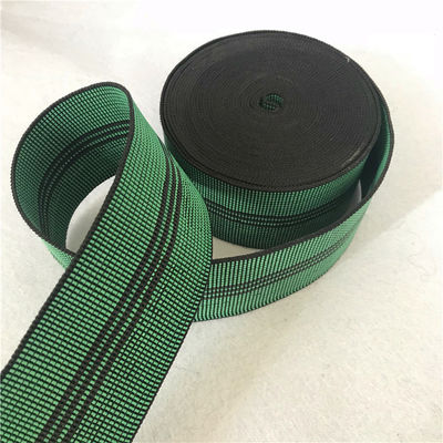 China umsponnenes elastisches Grün der Ausdehnungsgurtbreite 50mm Farbfür Sofarückseite und -sitz fournisseur