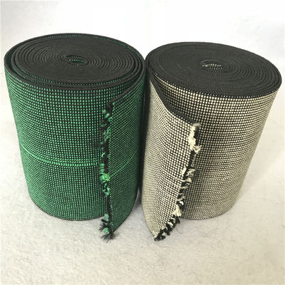 China Europa-Art Breite 12cm des hohe Hartnäckigkeits-elastische gewebten Materials grüne Farbfür Sofa fournisseur