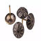 Runde Hauben-dekorative Polsterung nagelt rotes Kupfer/Bronze für Sofa fournisseur