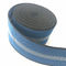 3 des Zoll-Sofa-elastische gewebten Materials 70mm Verlängerung des Breiten-Blau-10%-20% mit weißen Linien fournisseur