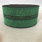 Grünes elastisches gewebtes Material der Breiten-50mm mit 3 schwarzen Linien Zahl 350B# fournisseur