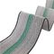 Starke 3 Breiten-graue Farbe des Zoll-Sofa-elastische gewebten Materials 70mm mit Grünen Grenzen fournisseur