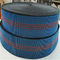 Blau hoher des Hartnäckigkeits-kundenspezifischer Rasen-elastisches Stuhl-gewebten Materials mit 3 roten Bügeln fournisseur