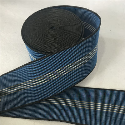China Konsequente Farbe und Festigkeit des blauen Polypropylen-Sofa-elastischen gewebten Materials fournisseur