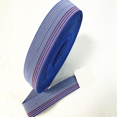 China 50mm Polsterungs-Sofa-elastisches gewebtes Material/blaue elastische Möbel-Bügel fournisseur