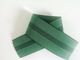 Hartnäckigkeits-Band-Grün des 3 Zoll-Sofa-elastischen gewebten Materials hohes mit 4 schwarzen Linien fournisseur