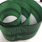 Hartnäckigkeits-Band-Grün des 3 Zoll-Sofa-elastischen gewebten Materials hohes mit 4 schwarzen Linien fournisseur