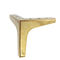 Y geformte goldene Metallhöhen-einfache und schnelle Installation der Sofa-Bein-135mm fournisseur