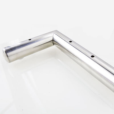 Im amerikanischen Stil Metallsofa-Beine L Rohr-Durchmesser Form-Polnisch-Chrome-Ende38mm fournisseur