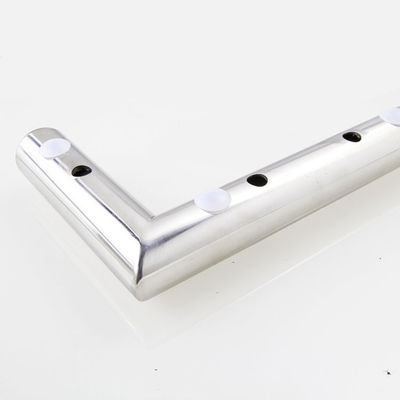 Im amerikanischen Stil Metallsofa-Beine L Rohr-Durchmesser Form-Polnisch-Chrome-Ende38mm fournisseur